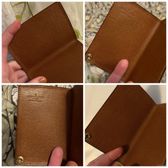 Louis Vuitton AUTHENTIC Vintage 1986 Monogram Porte Cartes Pression Card Case - Picture 16 of 16